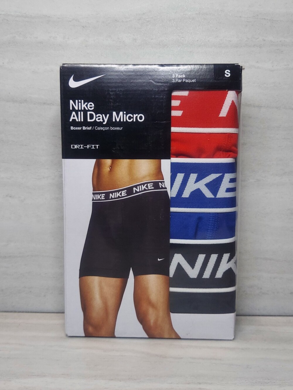 Nike DRI-FIT Designer Boxer Briefs Size: Small